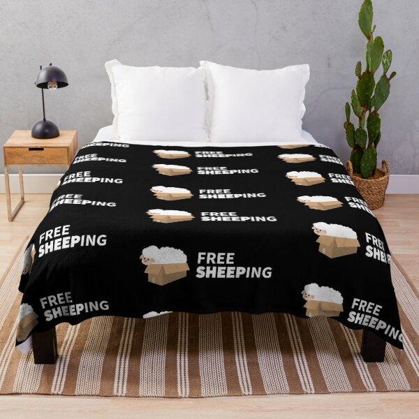 Item preview, Free Shipping Sheep | Gift Ideas | Birthday | Puns Jokes designed and sold by Fluffy-Vectors.