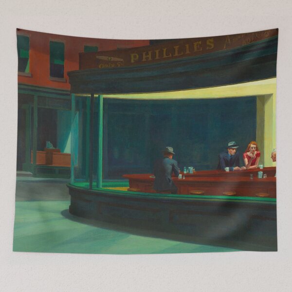Item preview, Edward Hopper, Nighthawks, 1942 designed and sold by Art Outlaws.