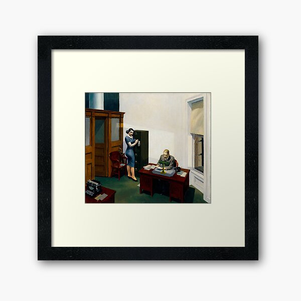 Item preview, Edward Hopper, Office at Night, 1940 designed and sold by Art  Outlaws.