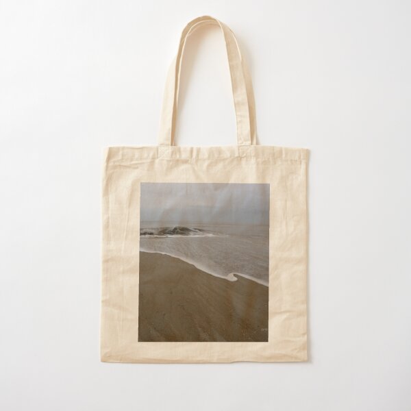 Winter Beach, Assateague Cotton Tote Bag