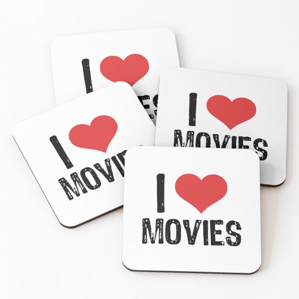 Item preview, I Love Movies designed and sold by The "I Love Everything" Shop.