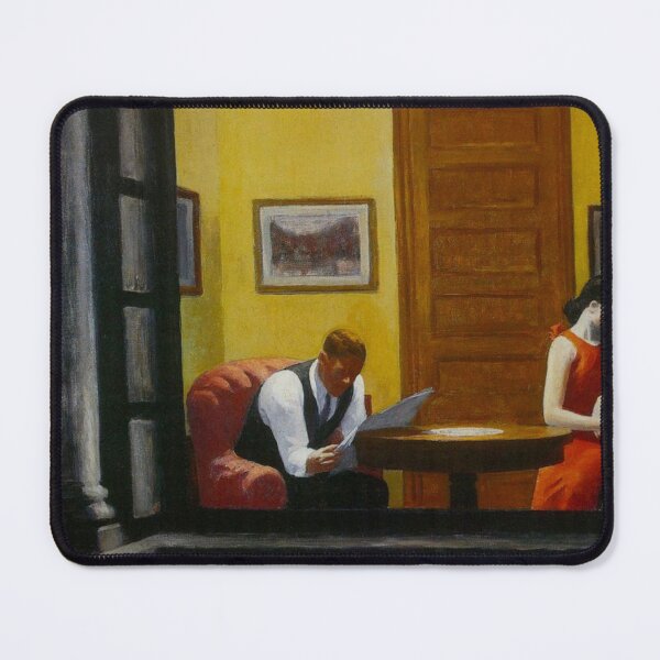 Item preview, Edward Hopper, Room in New York, 1932 designed and sold by Art Outlaws.