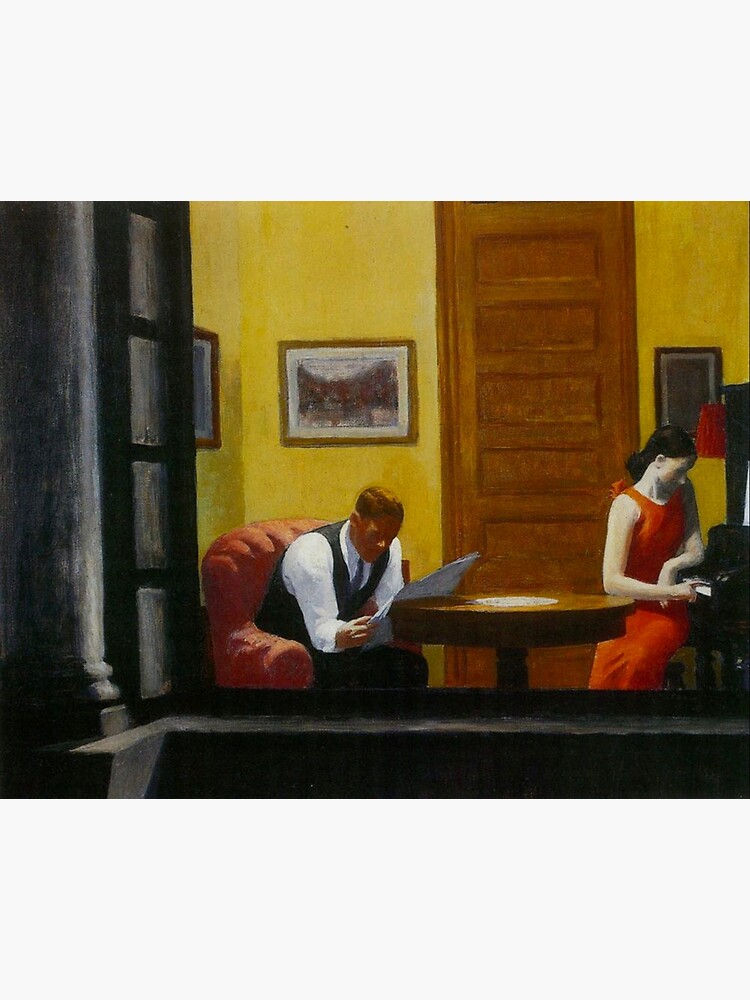 Edward Hopper, Room in New York, 1932 | Poster