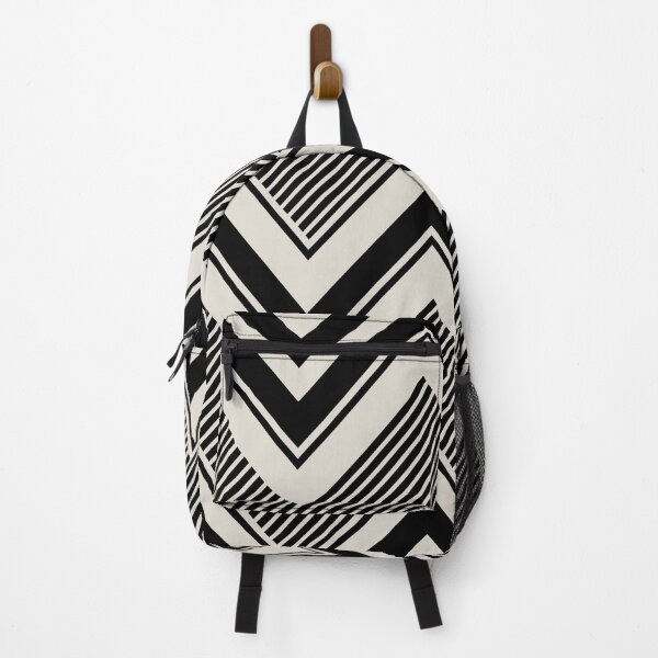Item preview, Black and off white zig zag pattern designed and sold by BLMcreations.