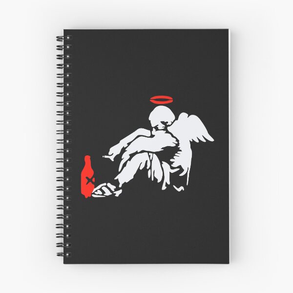 Item preview, Banksy Fallen Angel | White designed and sold by WE-ARE-BANKSY.
