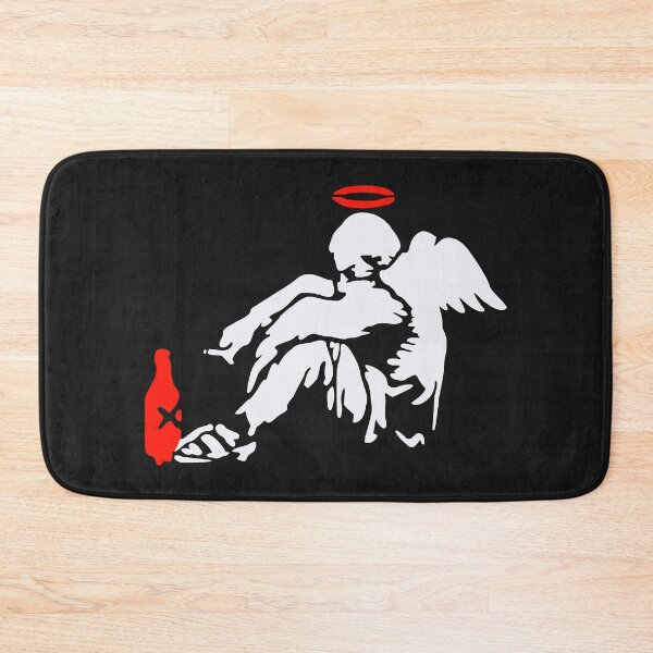 Item preview, Banksy Fallen Angel | White designed and sold by WE-ARE-BANKSY.