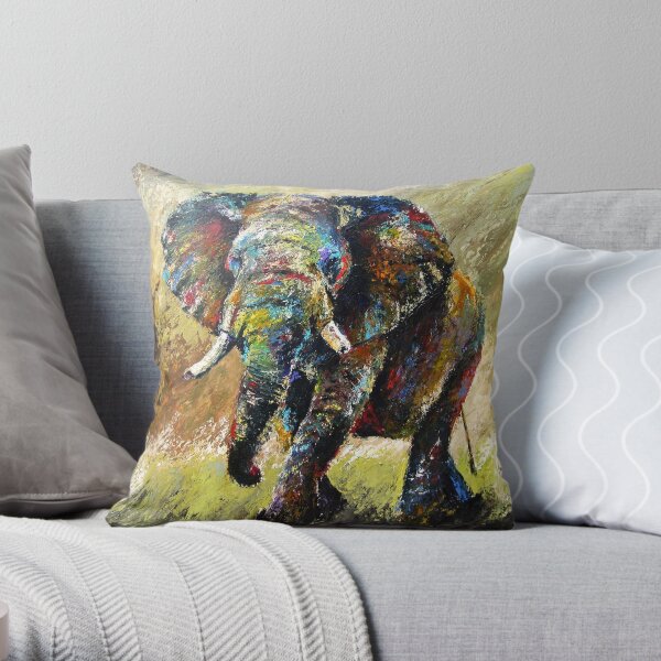 The Charge by Thomas Andrew Throw Pillow