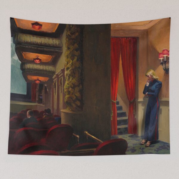 Item preview, New York Movie, 1939 Edward Hopper designed and sold by Art Outlaws.