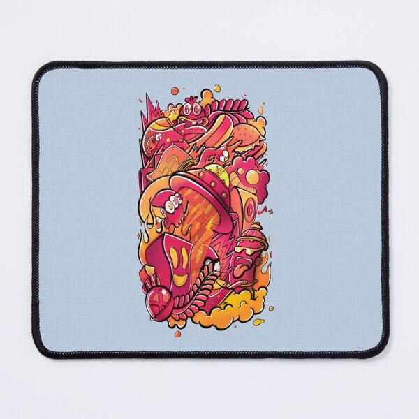 Item preview, Red and golden doodles designed and sold by Lynseyconao.