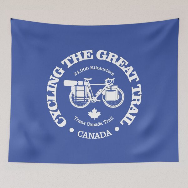 Item preview, The Great Trail (cycling) designed and sold by curranmorgan.