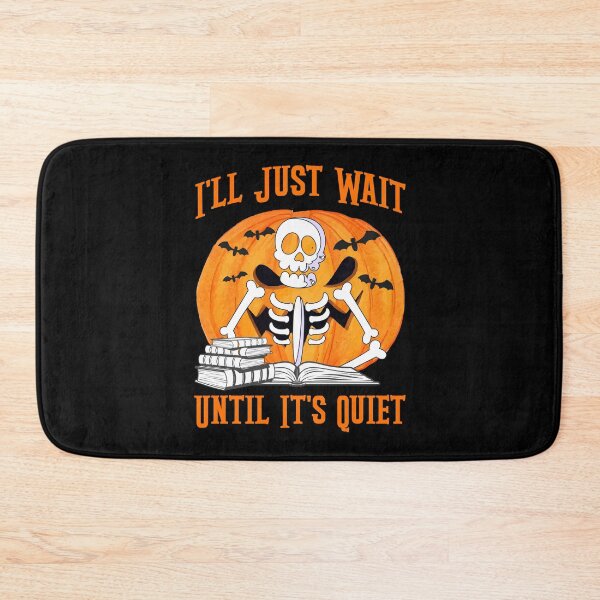 Item preview, I'll Just Wait Until It's quiet Skeleton Teacher designed and sold by hypertee-design.