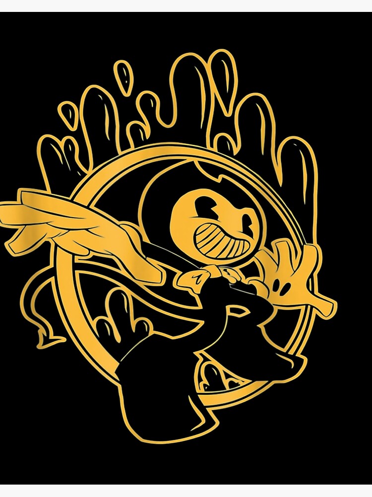 Bendy and the Ink Machine Svg Digital Files, Dabbing Bendy Svg