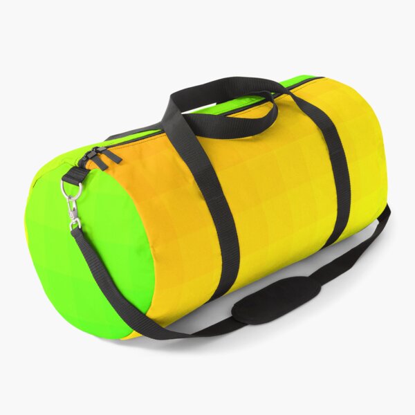 Item preview, Orange Yellow to Lime Green Geometric Grid Gradient Design designed and sold by patternsoup.