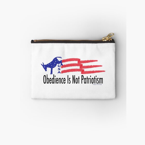 Item preview, Obedience is not Patriotism designed and sold by ImagineThatNYC.