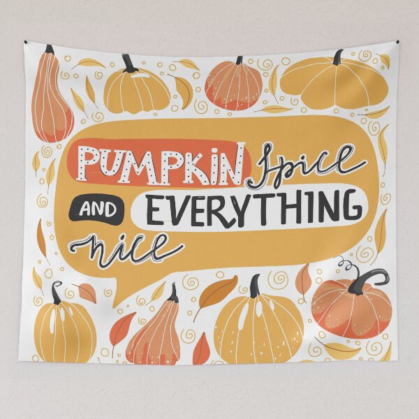 Item preview, Pumpkin spice and everything nice. Autumn quote with pumpkin. designed and sold by CoCoArt-Ua.