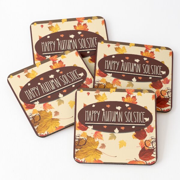Item preview, Happy Autumn Solstice designed and sold by Junior's Digital Designs.