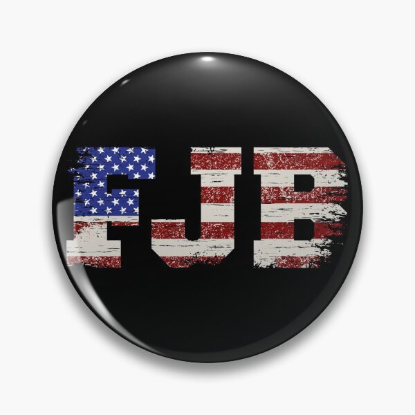 Item preview, FJB Fuck You Biden American Flag designed and sold by Macphisto Shirts.