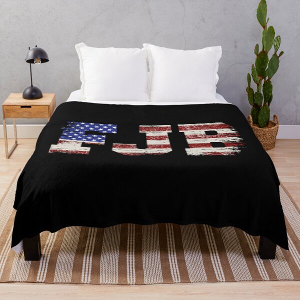 Item preview, FJB Fuck You Biden American Flag designed and sold by Macphisto Shirts.