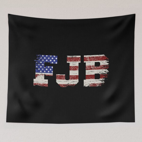Item preview, FJB Fuck You Biden American Flag designed and sold by Macphisto Shirts.