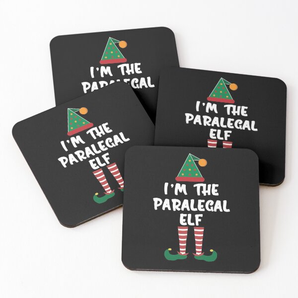 Item preview, Paralegal Elf Funny Paralegal Gift designed and sold by evadeedesigns.