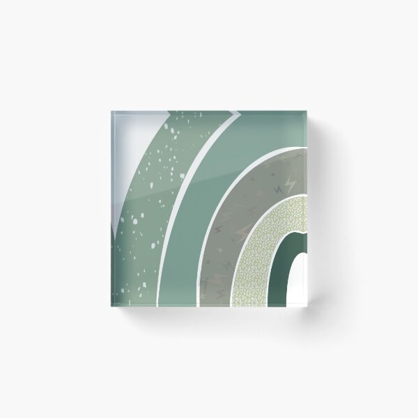 Item preview, Green Rainbow designed and sold by Maggie Reynolds.