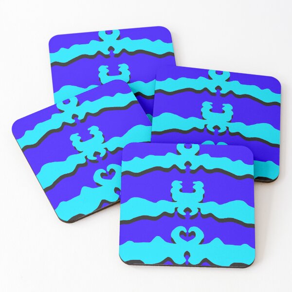 Item preview, Three Monsters, Blue designed and sold by SariePhotograph.