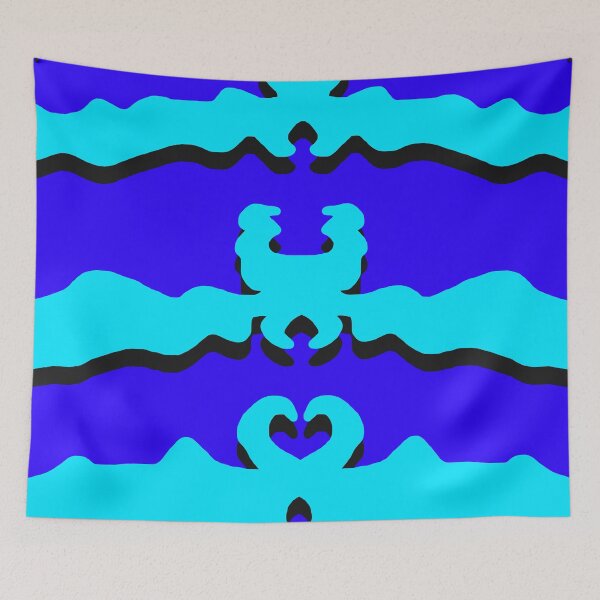 Item preview, Three Monsters, Blue designed and sold by SariePhotograph.