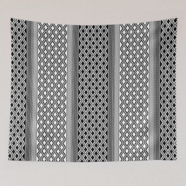 Item preview, Gaucho Pampa Pattern 05 B&W designed and sold by Pablo Pereyra.