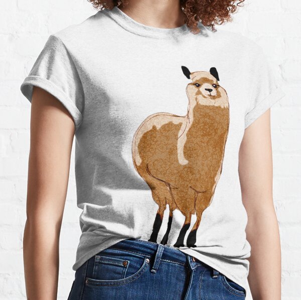 Minimalistic Alpaca Decor (Minimalistic Llama Design) Classic T-Shirt
