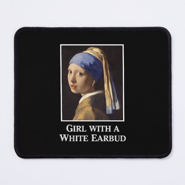 Item preview, Girl with a White Earbud designed and sold by twHistory.