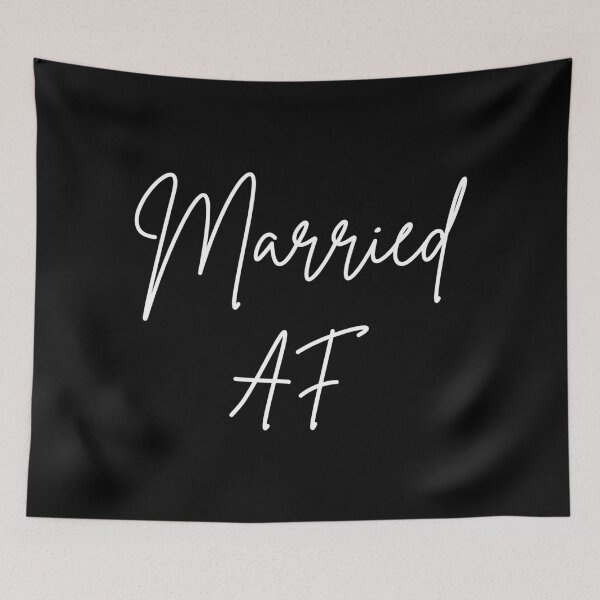 Item preview, Married AF I designed and sold by Lemon Pepper.