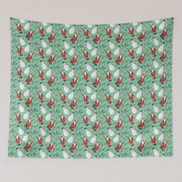 Item preview, Christmas Santa Claus Pattern designed and sold by EpicArtz.