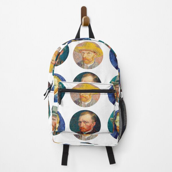 Item preview, Van Gogh Self Portrait Sticker Pack of 4 designed and sold by Meek-Anime.
