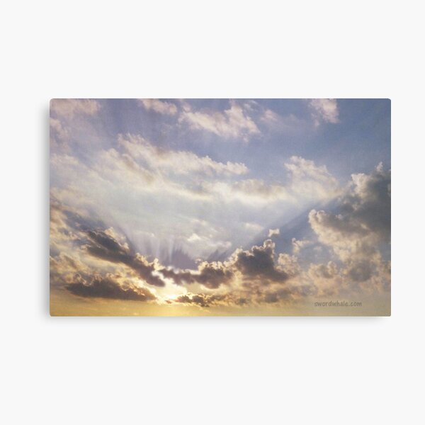 sunset over Tom's Cove Metal Print