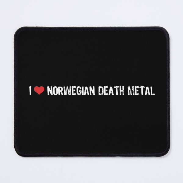 Item preview, I Love Norwegian Death Metal designed and sold by The "I Love Everything" Shop.