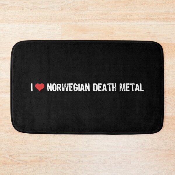 Item preview, I Love Norwegian Death Metal designed and sold by The "I Love Everything" Shop.