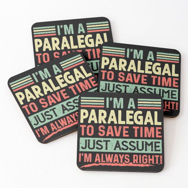 Item preview, Funny Paralegal | New Paralegal Gift designed and sold by evadeedesigns.