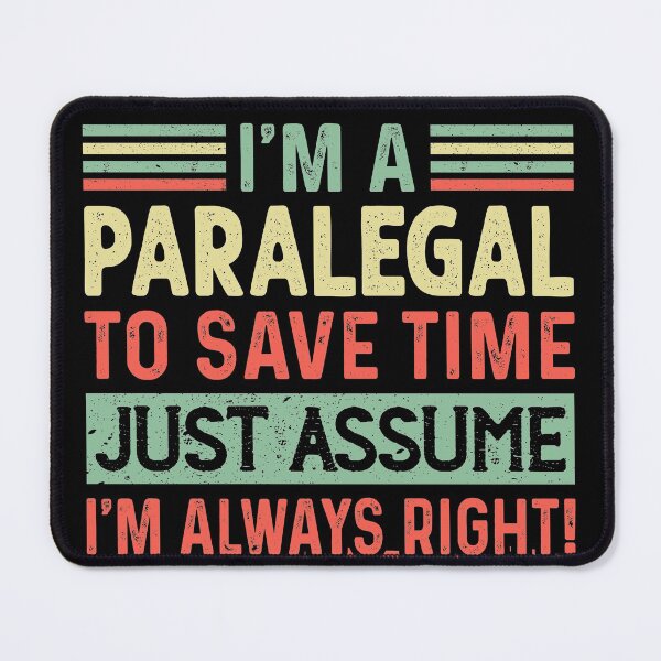 Item preview, Funny Paralegal | New Paralegal Gift designed and sold by evadeedesigns.