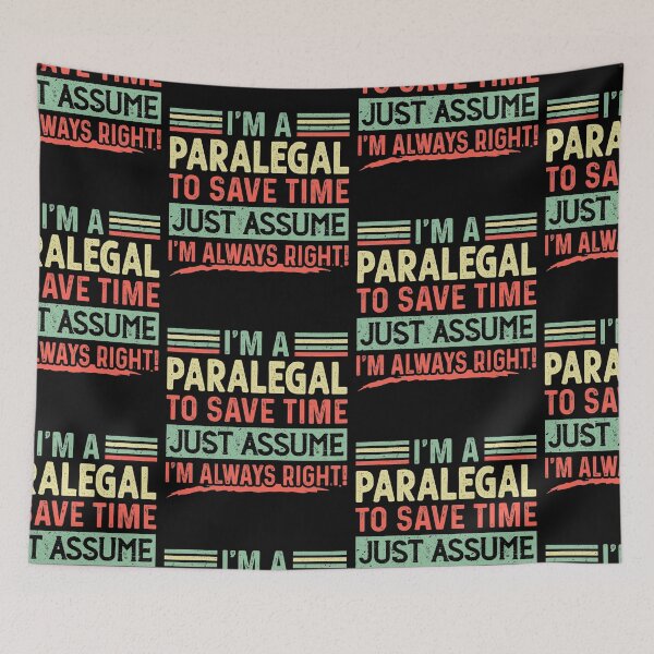 Item preview, Funny Paralegal | New Paralegal Gift designed and sold by evadeedesigns.