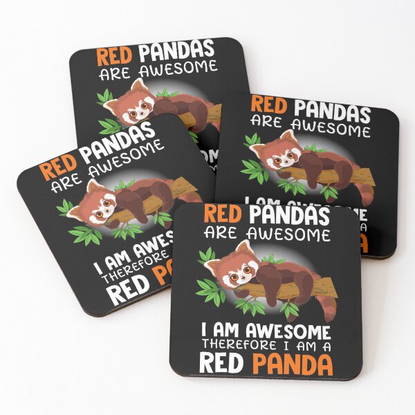 Item preview, Red Pandas are Awesome I Am Awesome Therefore I am a Red Panda designed and sold by sprintmoon.