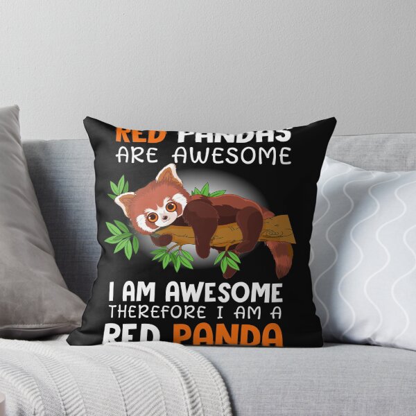 Item preview, Red Pandas are Awesome I Am Awesome Therefore I am a Red Panda designed and sold by sprintmoon.
