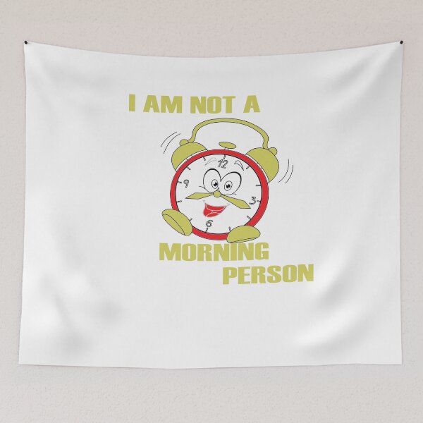 Item preview, i am not a morning person designed and sold by omy-jozef.