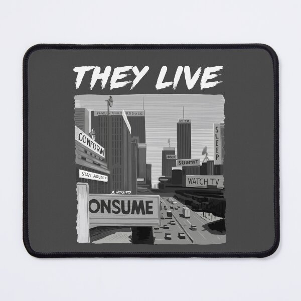 Item preview, John Carpenter's They Live Illustration by Burro designed and sold by burrotees.