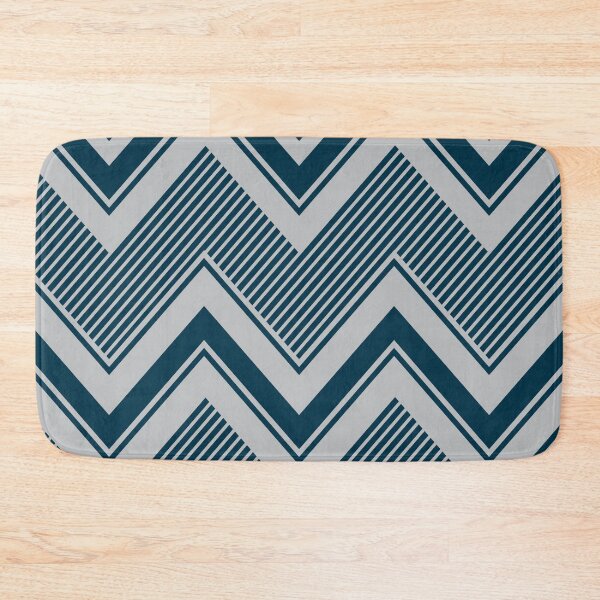Item preview, Blue and gray zig zag pattern designed and sold by BLMcreations.