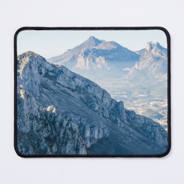 Item preview, Blue mountain landscape, Puig Campana in Spain designed and sold by Adriana Mueller.