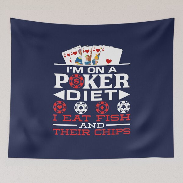 Item preview, I'm On a Poker Diet I Eat Fish and Their Chips designed and sold by jaygo.