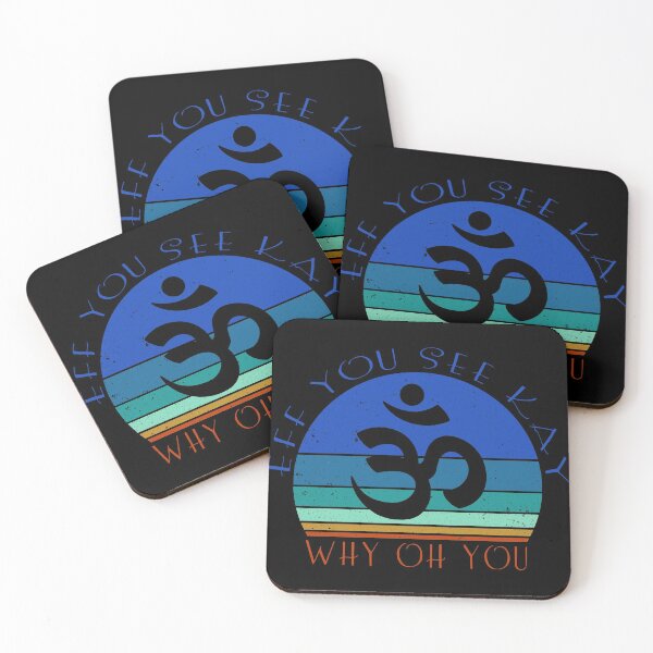 Item preview, Funny eff you see kay why oh you yoga design with an aum sign. designed and sold by NobelFashion.