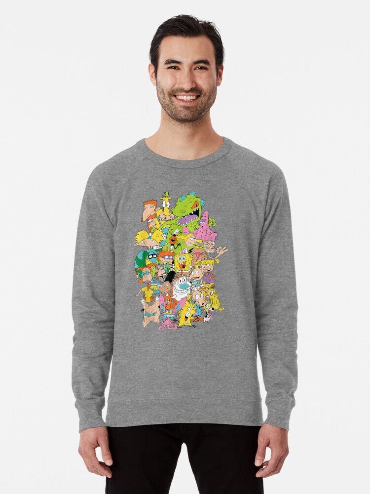 90s nickelodeon fashion sweatshirt