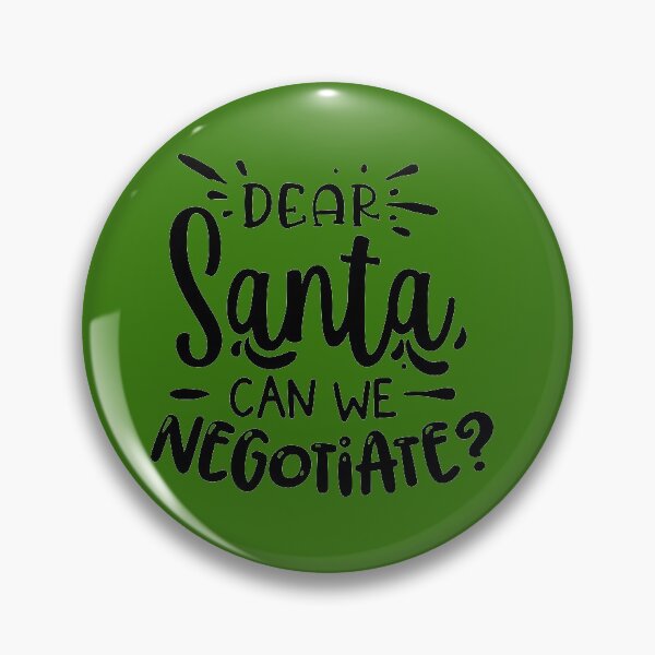 Item preview, Dear Santa can we negotiate? designed and sold by omaeth303.