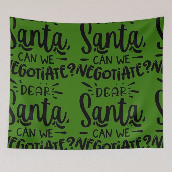 Item preview, Dear Santa can we negotiate? designed and sold by omaeth303.